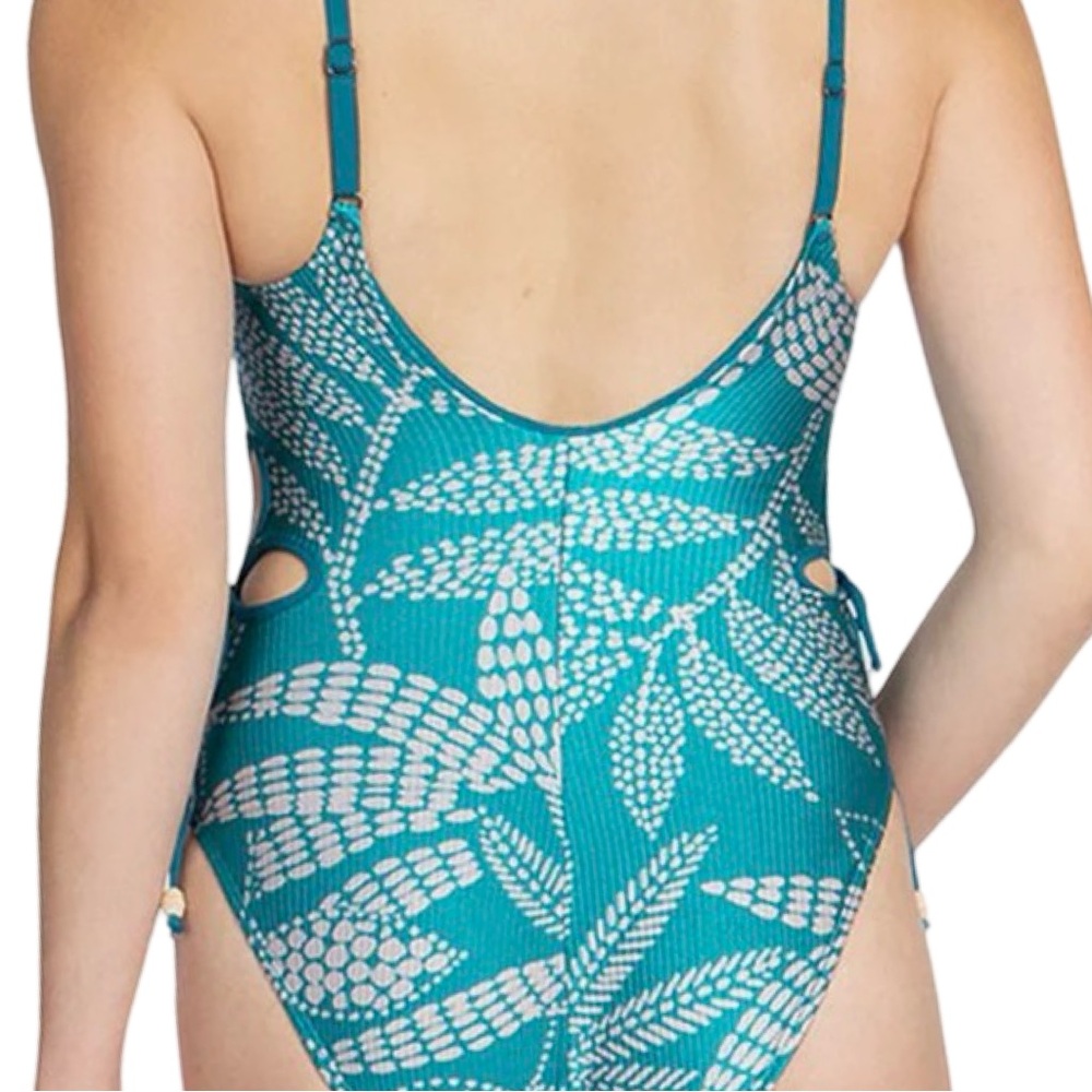 Robin Piccone printed one piece. NWT - Picture 6 of 9